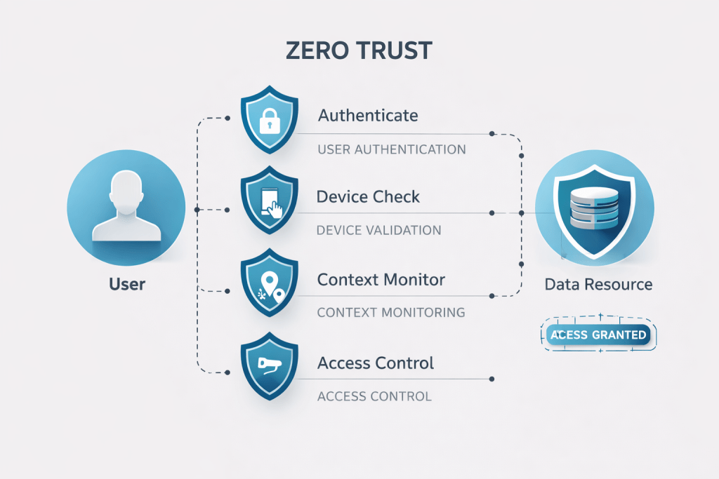 Zero Trust & RBAC, 5 Strategi Keamanan Data Wajib 2026