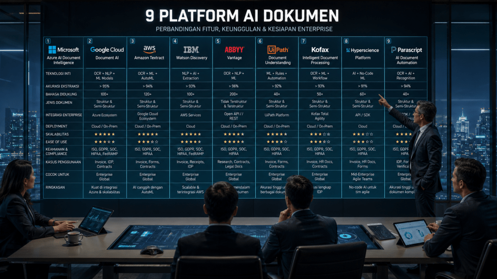AI Otomasi Dokumen 2026 Hemat 1200 Jam per Kuartal, Ini Platform Pilihan CIO Global