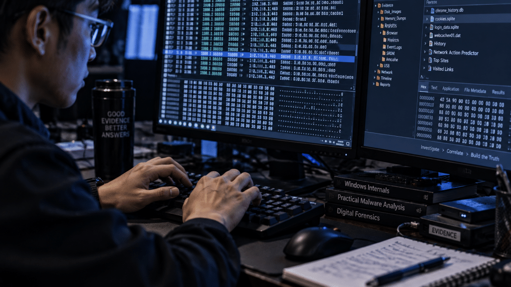 Insinyur forensik digital membedah metrik statistik anomali serangan siber BSSN.
